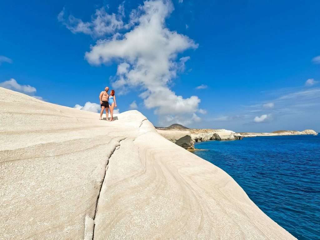 sarakiniko Milos Greece