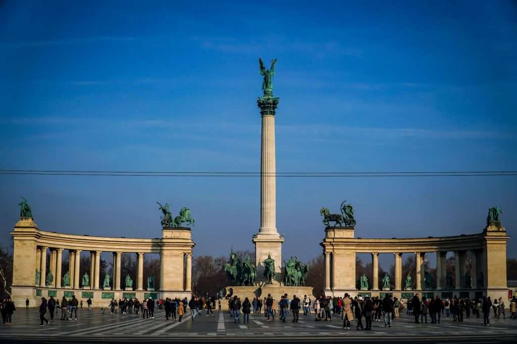 Heroes Square and the Millennium Monument