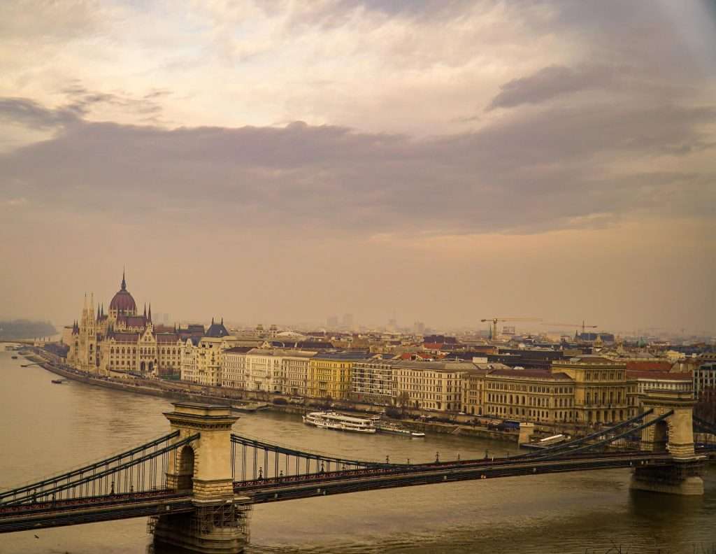 The best view of Hungarian Parliament