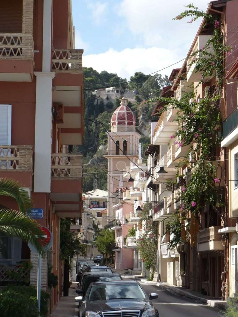 The city center of Zakynthos, also known as Zakynthos Town or Chora, is the capital and main town of the island of Zakynthos